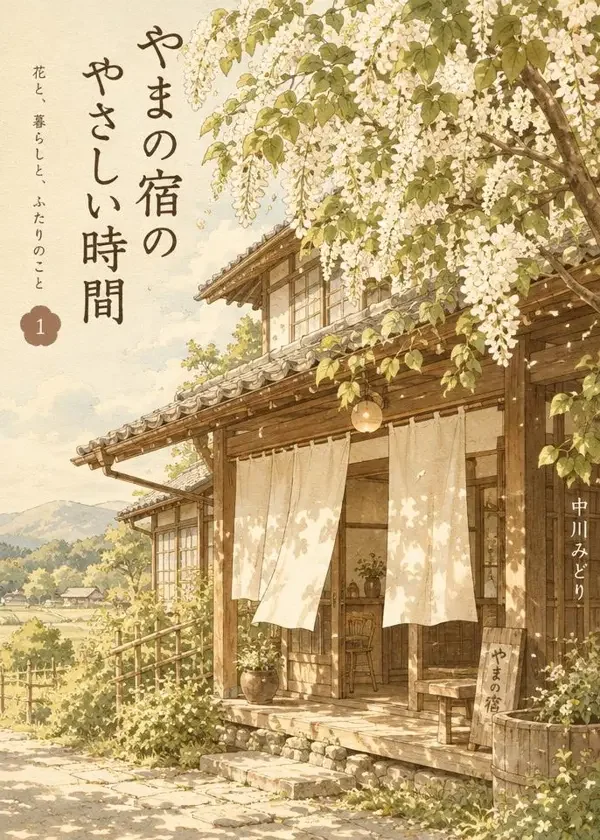 柚子漫画作品《槐花旅馆》封面