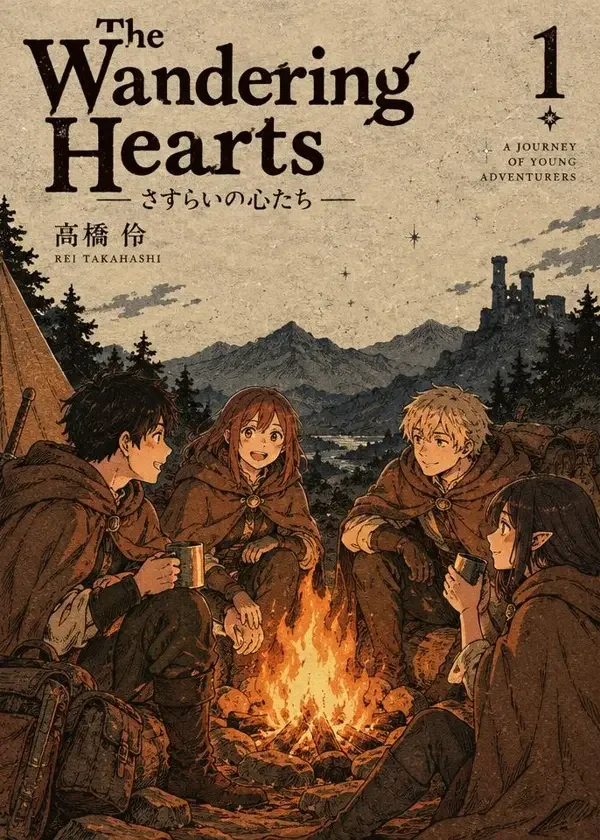 柚子漫画作品《篝火宣言》封面