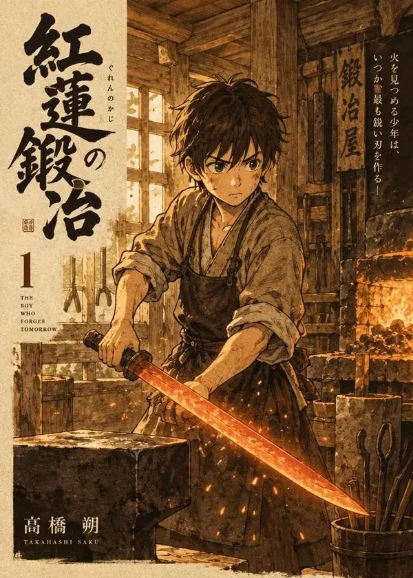 柚子漫画推荐作品《铁火锻刃》封面