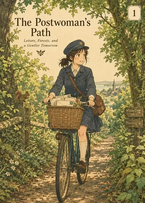 柚子漫画作品《小森林邮差》封面